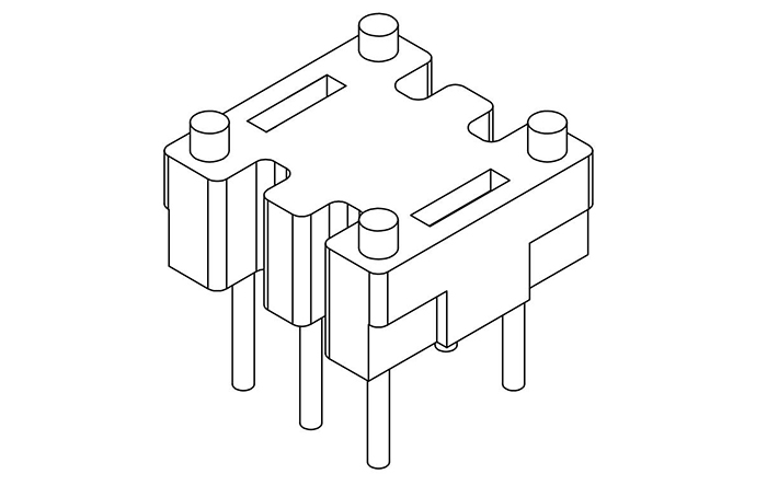 7×7底座（3+3P),B-B058 