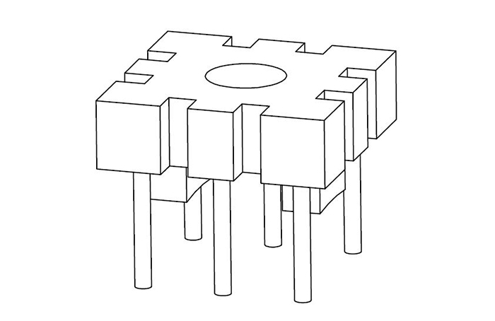 10×10底座（3+3P),B-B006