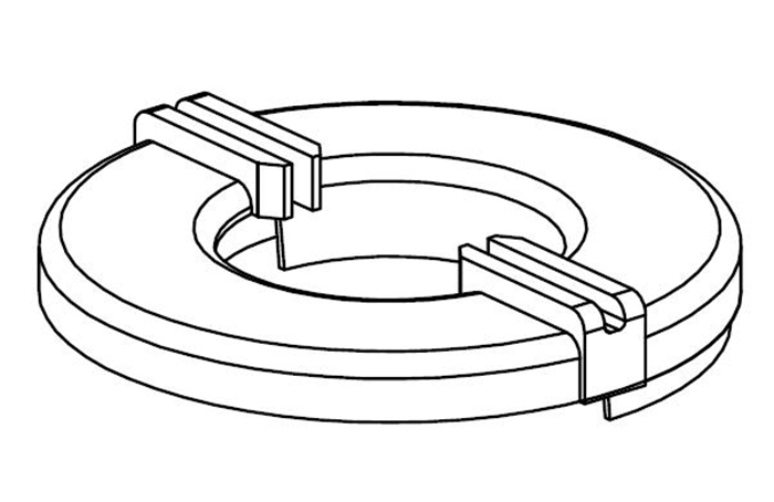 φ25磁环 下盖，B-C2502-1