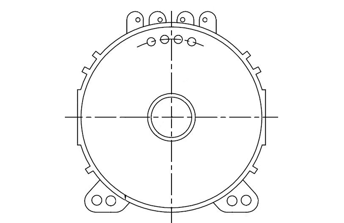 φ28磁环上盖，B-C2801