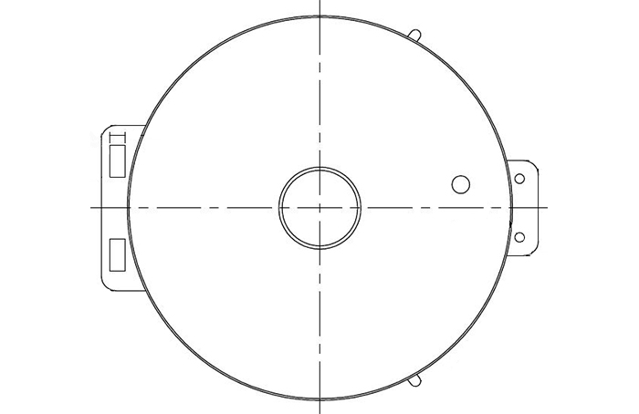 φ28磁环上盖，B-C2803
