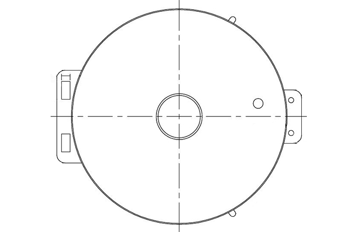 φ28磁环上盖，B-C2803