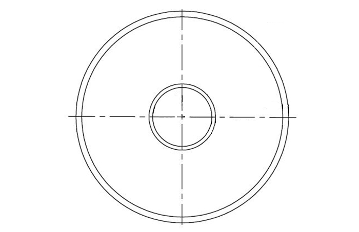 φ28磁环下盖，B-C2802