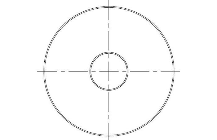 φ28磁环下盖，B-C2804