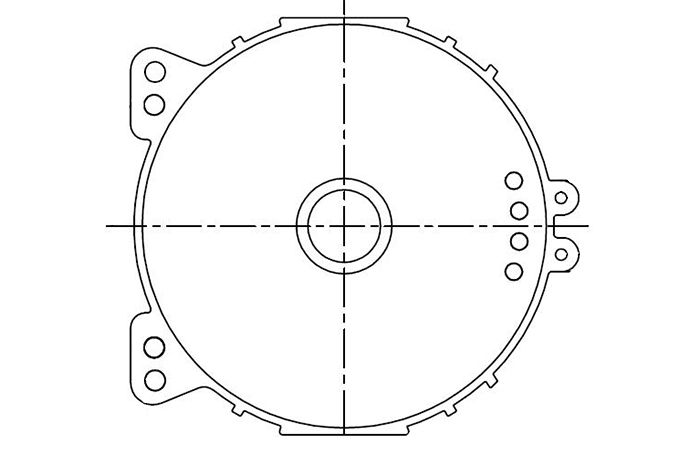 φ32磁环上盖，B-C3201