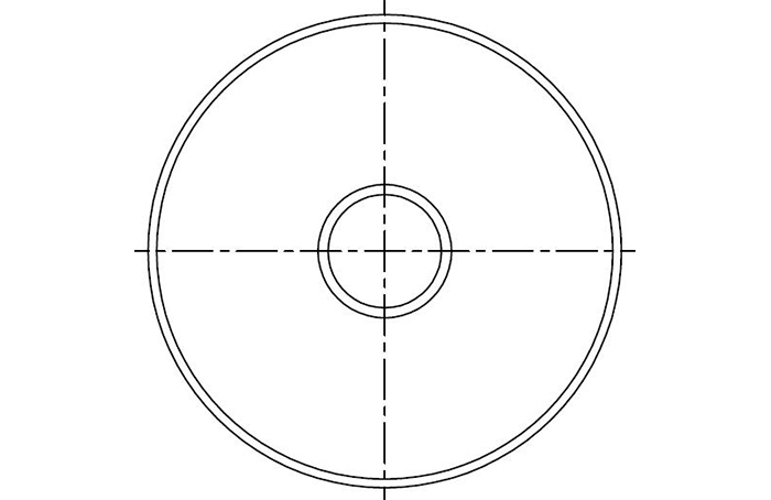 φ32磁环下盖，B-C3201-1