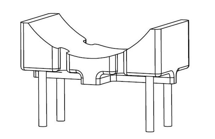 5×10底座（2+2P),B-B075