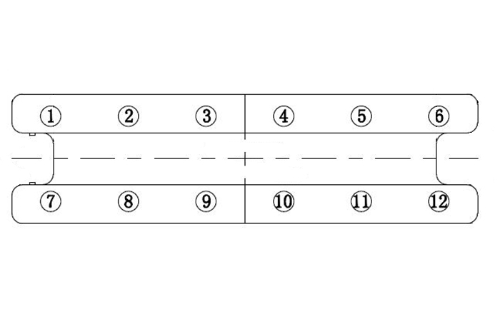 90×25×2.05间隙片，B-B148